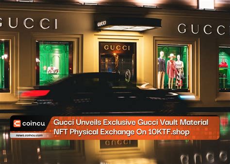 gucci vault cos'è|gucci vault catalog.